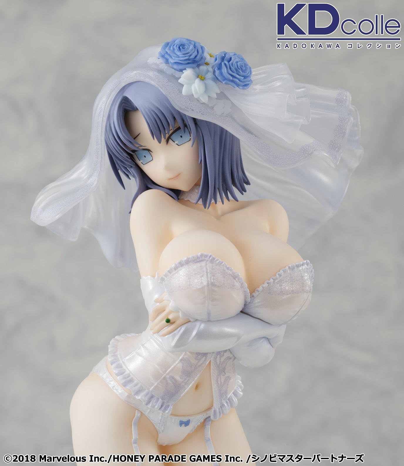 閃乱カグラ から 絶妙な透け具合のウェディングランジェリーに身を包んだ雪泉フィギュアが登場 予約締切迫る アキバ総研