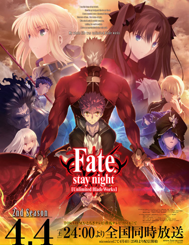 Fate Stay Night Unlimited Blade Works 2ndシーズン テレビアニメ