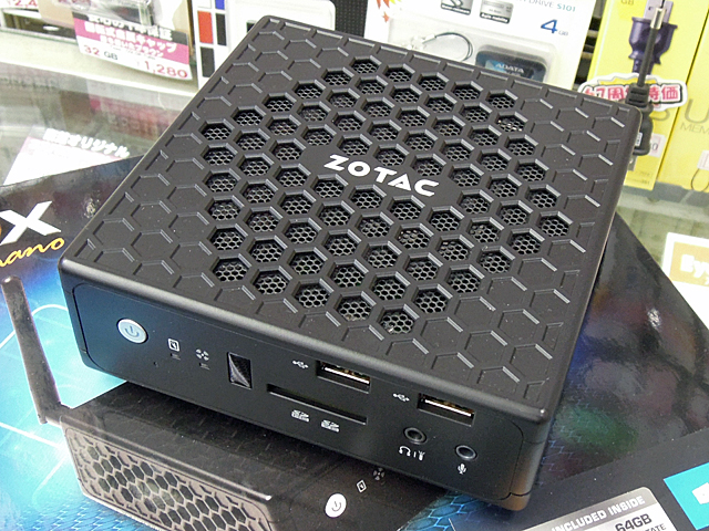 0円Windows”搭載の小型ファンレスPCにCeleronモデル ZOTAC「ZBOX CI320 ...