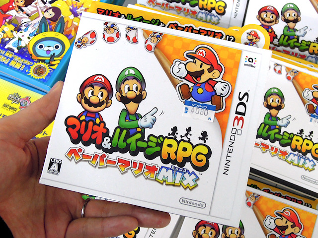 マリオ＆ルイージRPG ペーパーマリオMIX 3DS - ゲームソフト/ゲーム機本体