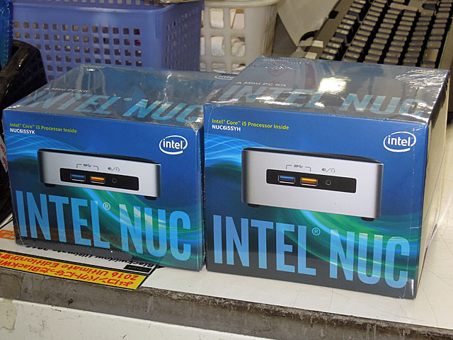 Skylake版Core i5搭載のIntel NUC「NUC6i5SYH」＆「NUC6i5SYK」が登場