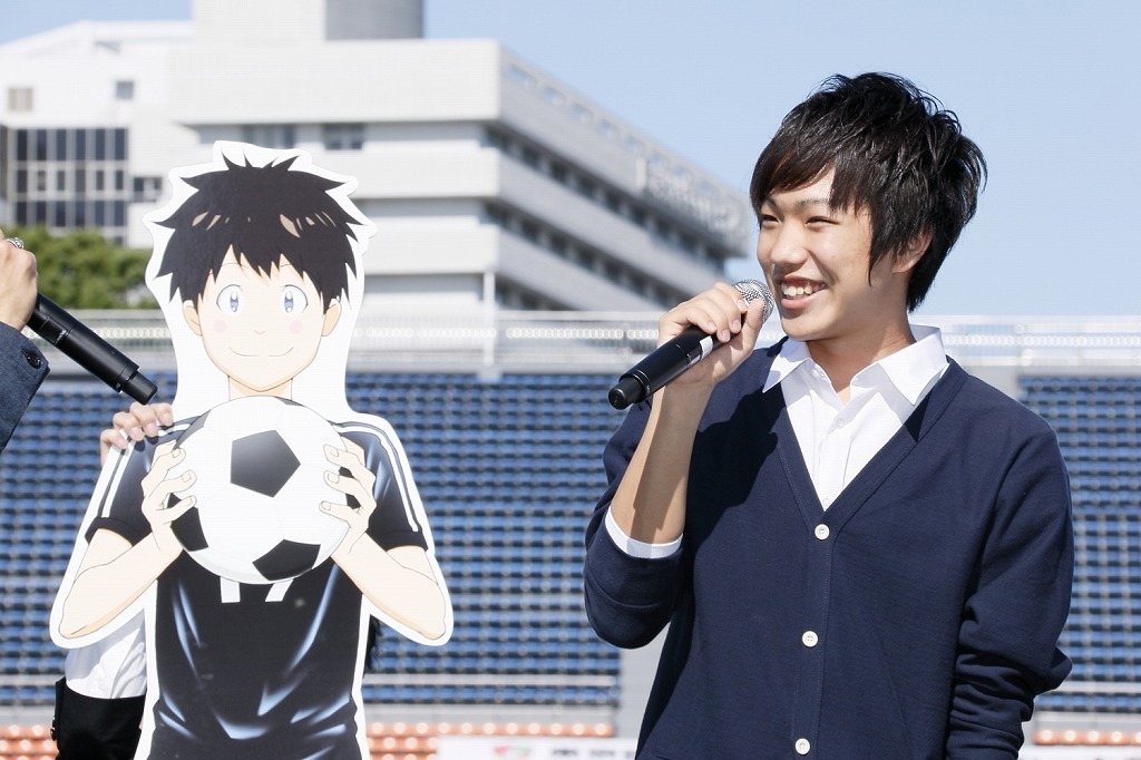 サッカーアニメ Days U 14 イベントレポート 吉永拓斗 浪川大輔がチャリティ募金 トークショーに参加 アキバ総研