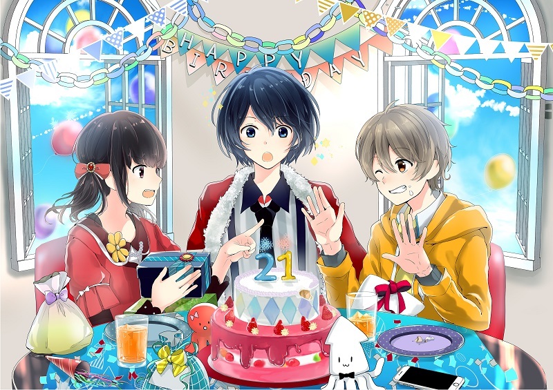 いかさん生誕祭17 にkain しゅーずの出演が決定 さらに 書き下ろしキービジュアルイラストも公開