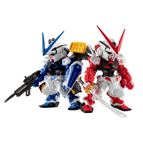 「機動戦士ガンダムSEED ASTRAY」の2機の主人公機「アストレイRED ＆ BLUE」がセットで「FW GUNDAM CONVERGE  CORE」に登場！