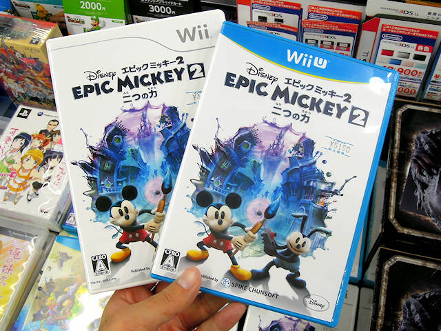 ディズニー エピックミッキー2 二つの力 Epic Mickey 2 The Power Of Two Japaneseclass Jp