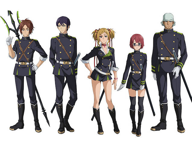 Tvアニメ 終わりのセラフ 第2クールから登場する新キャラ キャストを発表 鳴海隊 の5人 アキバ総研