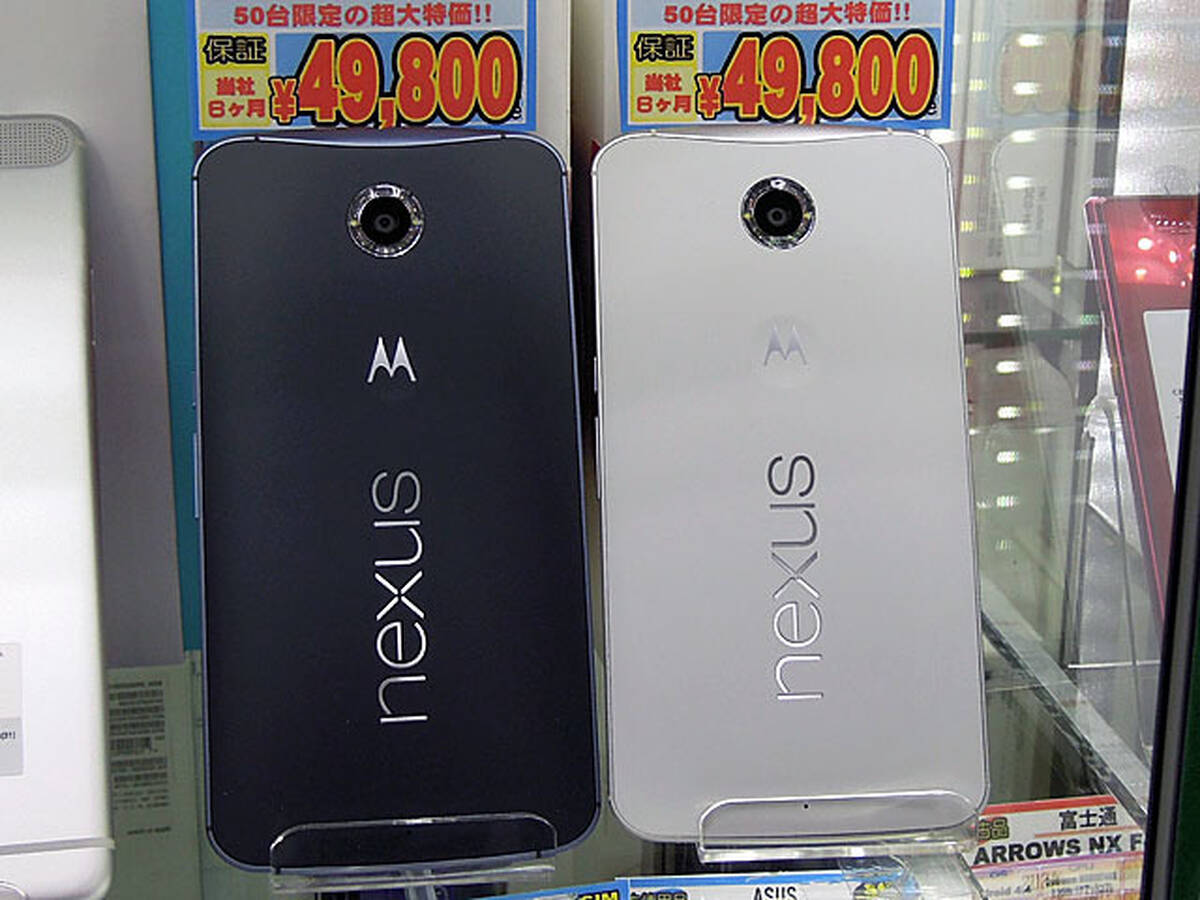 アキバこぼれ話 Google謹製スマートフォン Nexus 6 が49 800円で販売中 アキバ総研