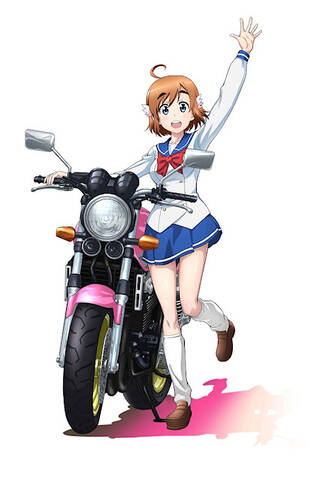 女子高バイク青春アニメ ばくおん Tvアニメ版は16年4月にスタート 録り下ろしcb400sfサウンドも公開 アキバ総研