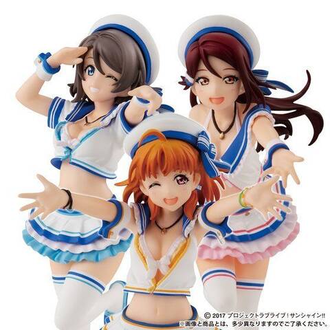 ガシャポートレイツ ラブライブ サンシャイン から 電撃g Sマガジンで人気のイラストをモチーフにしたフィギュアが登場 アキバ総研