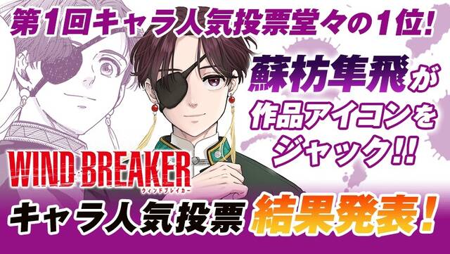 Wind Breaker キャラクター人気投票結果発表 アキバ総研